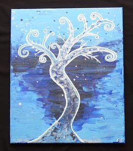 N°186 - l'arbre de vie bleu
